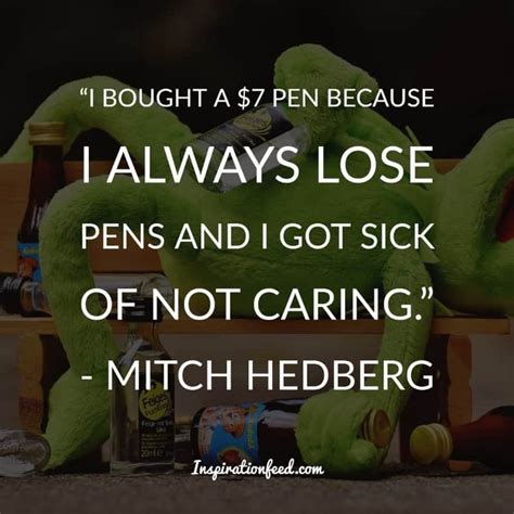 25 Hilarious Mitch Hedberg Quotes and Jokes To Get You Laughing.